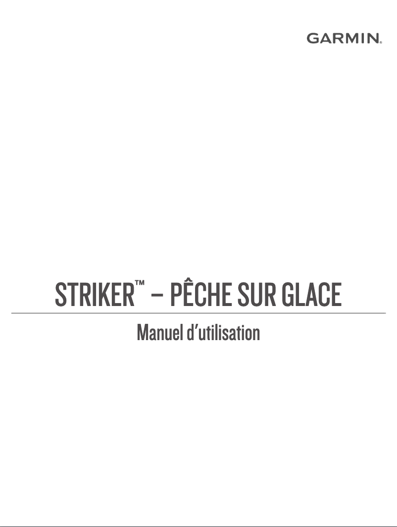 Page n°1 - Manuel utilisateur Garmin STRIKER Plus 5