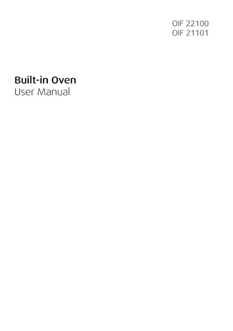 Page n°1 - Manuel utilisateur Beko OIF21101