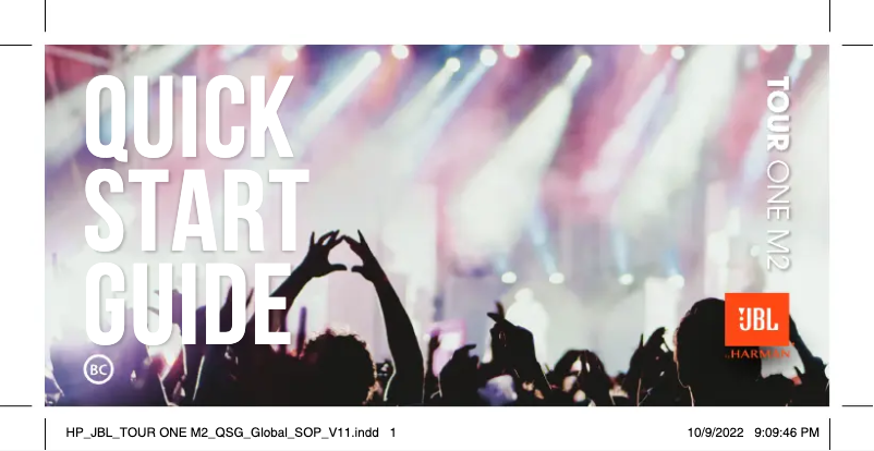 Page 1 de la notice Manuel utilisateur JBL Tour One M2