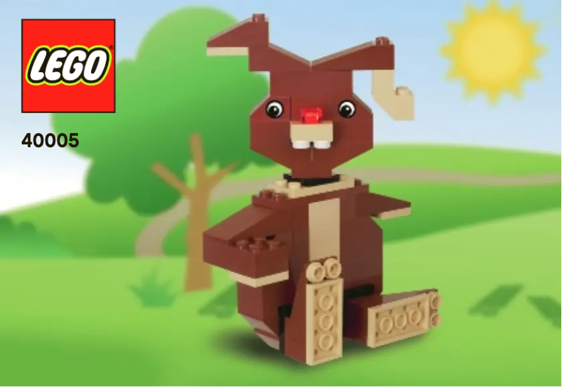 Page n°1 - Manuel utilisateur Lego Easter Bunny