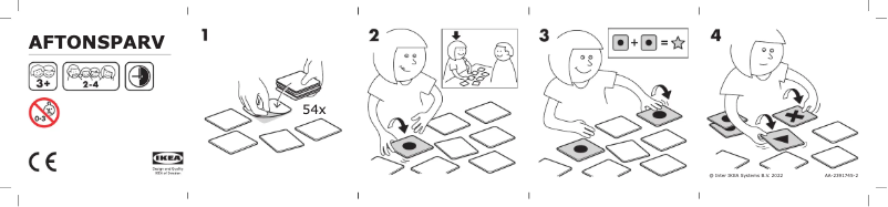 Image de la première page du manuel de l'appareil AFTONSPARV 305.728.61