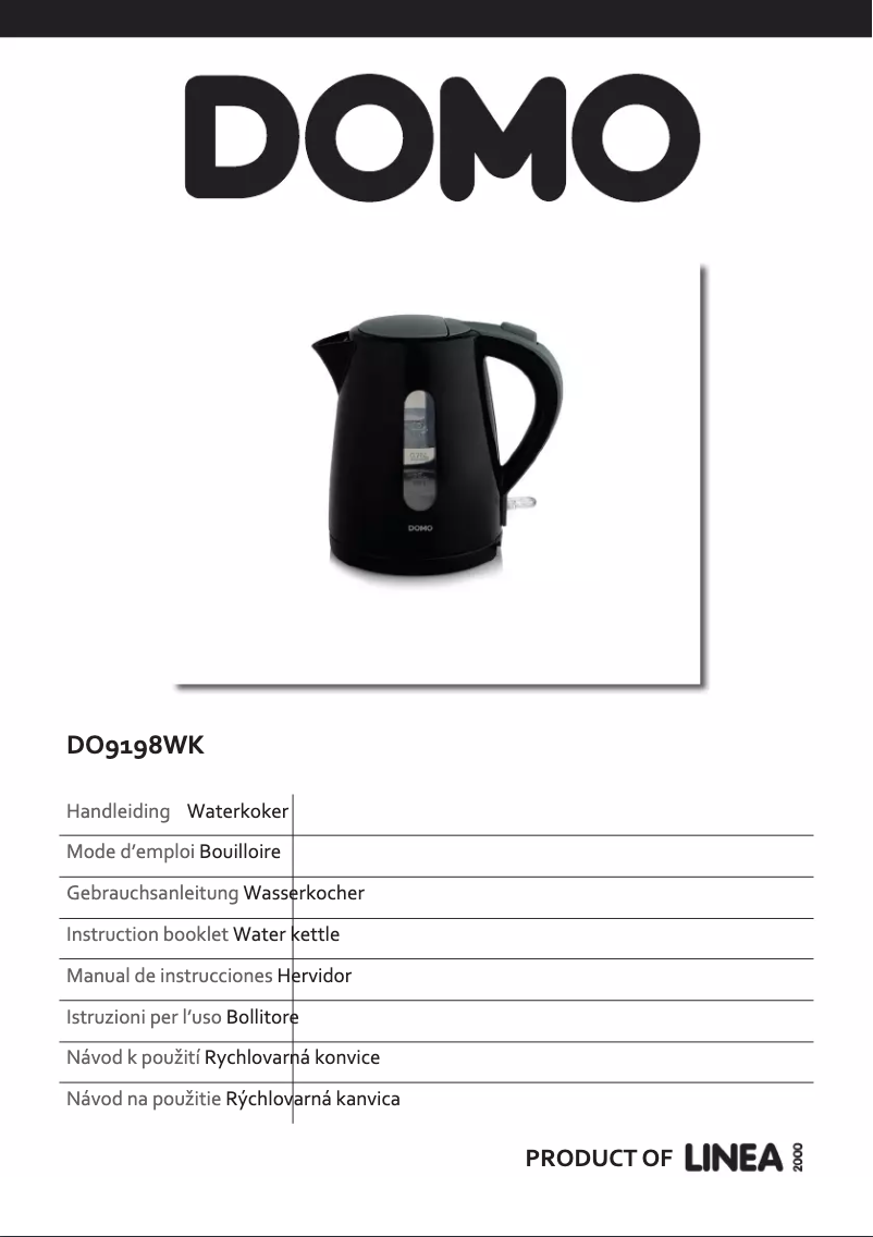 Page n°1 - Manuel utilisateur Domo DO9198WK