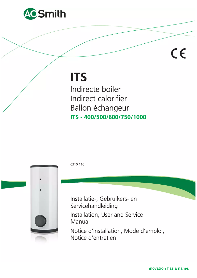 Image de la première page du manuel de l'appareil ITS 750