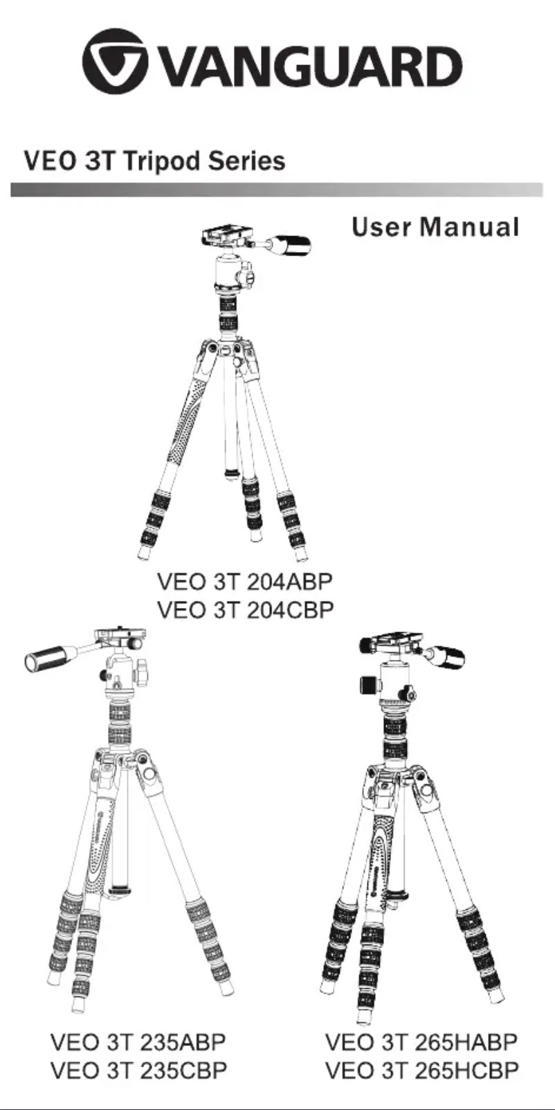 Image de la première page du manuel de l'appareil VEO 3T 235CP