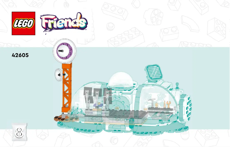 Page 1 de la notice Manuel utilisateur Lego Friends 42605