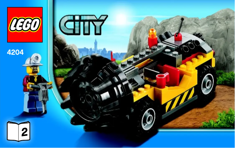 Page 1 de la notice Manuel utilisateur Lego The Mine