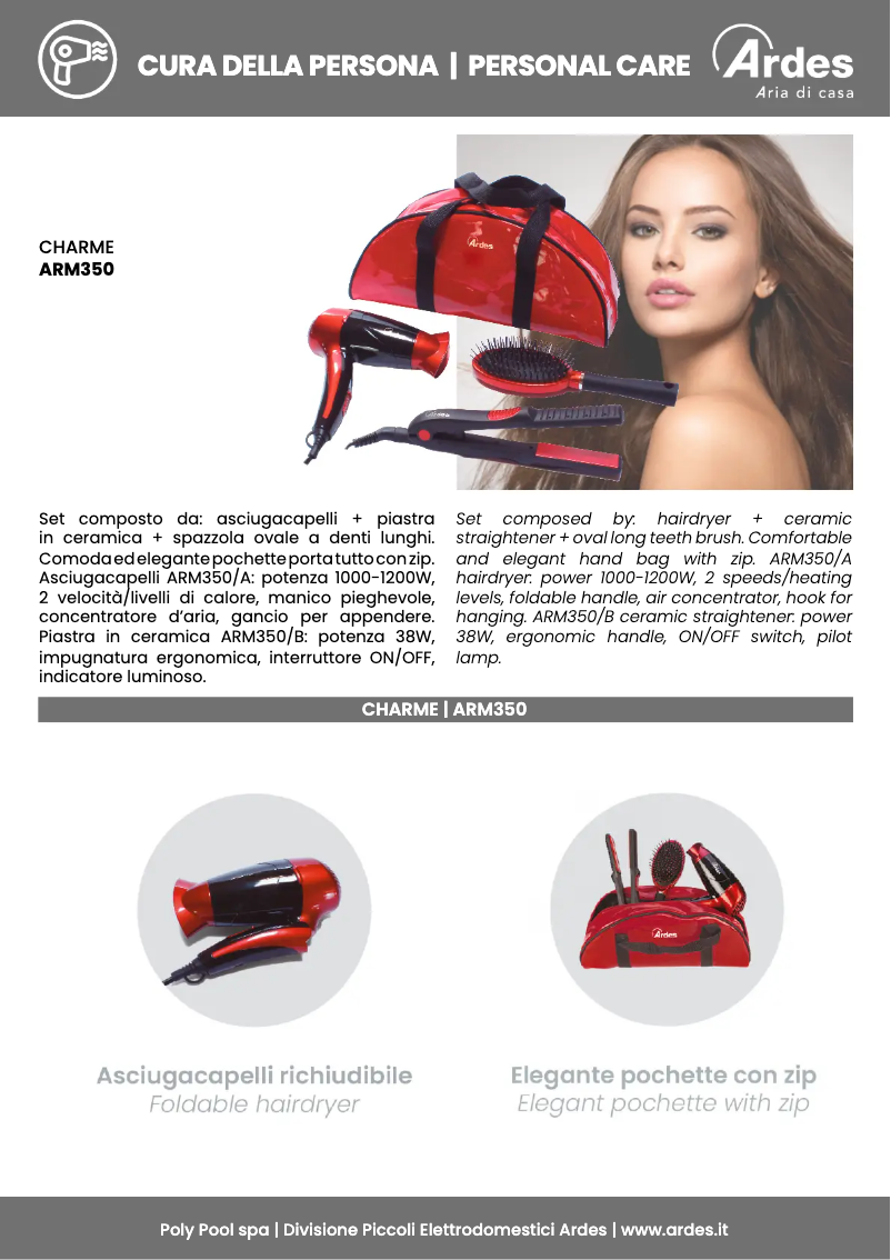 Image de la première page du manuel de l'appareil ARM350