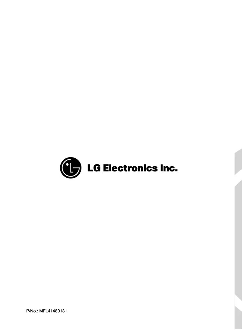 Page n°1 - Manuel utilisateur LG ST147BBM