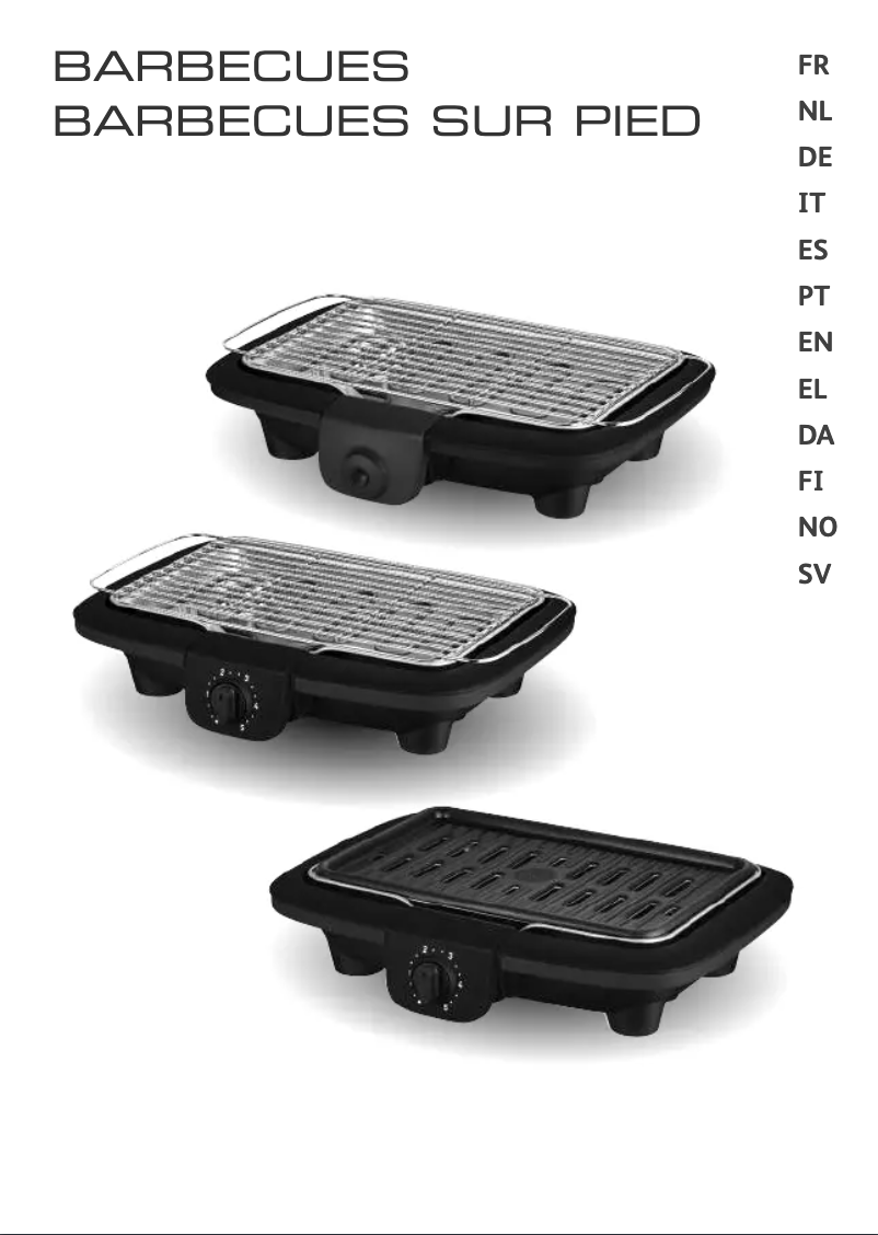Image de la première page du manuel de l'appareil EasyGrill BG90C8