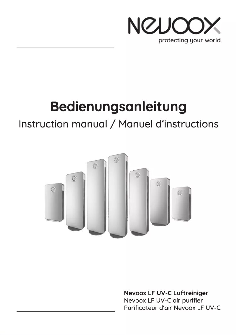 Page 1 of the manual User Manual Nevoox LF 2040