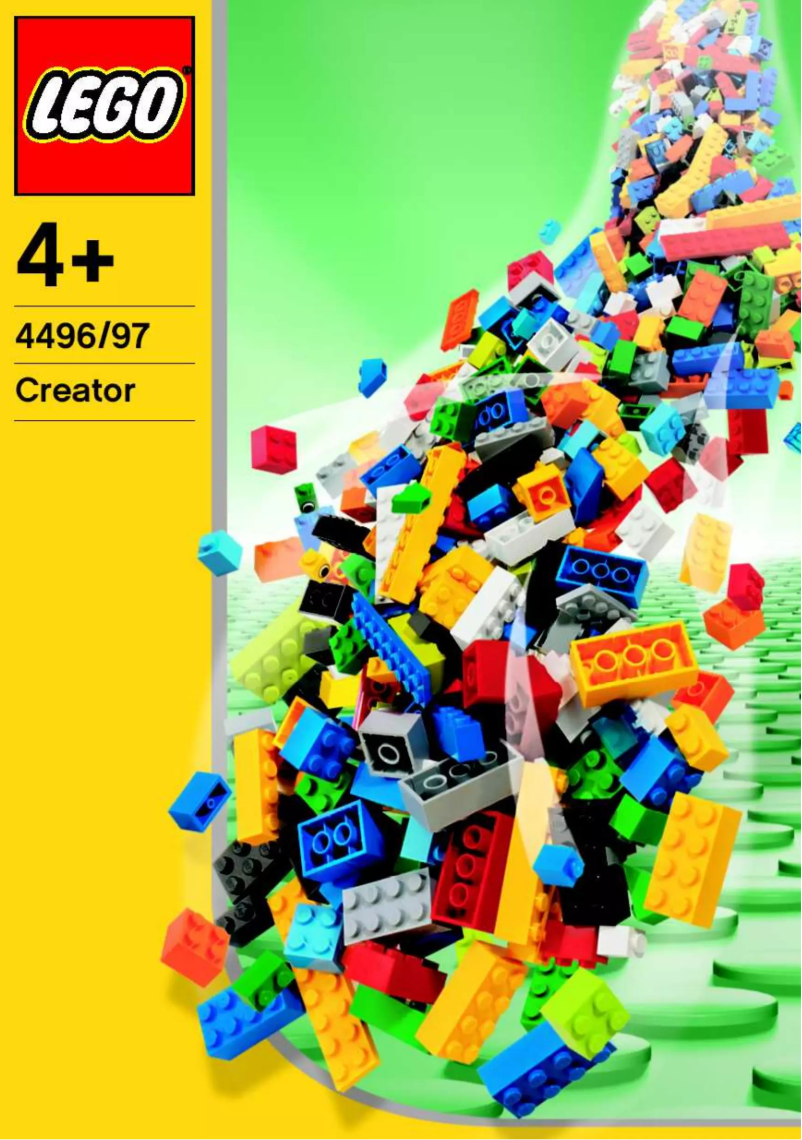 Page 1 de la notice Manuel utilisateur Lego Creator 4496