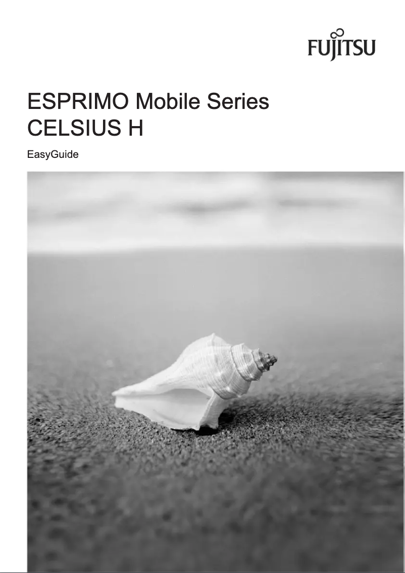 Image de la première page du manuel de l'appareil Esprimo Mobile U9210