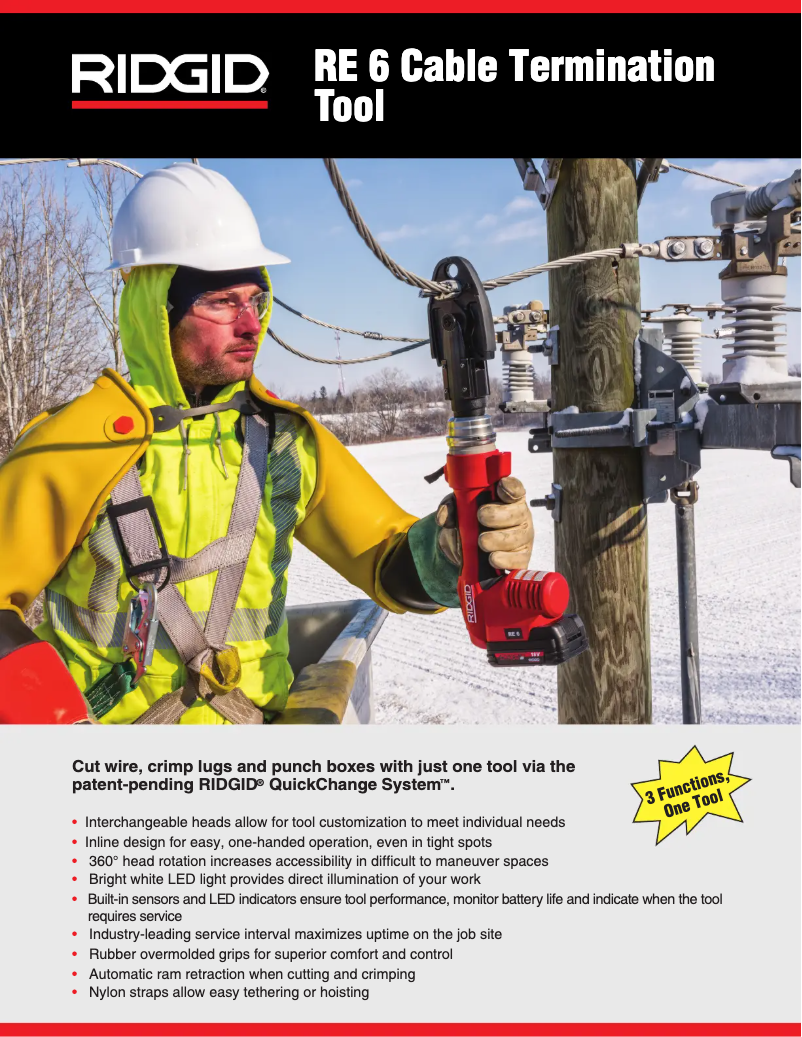 Page 1 de la notice Catalogue Ridgid UC-60