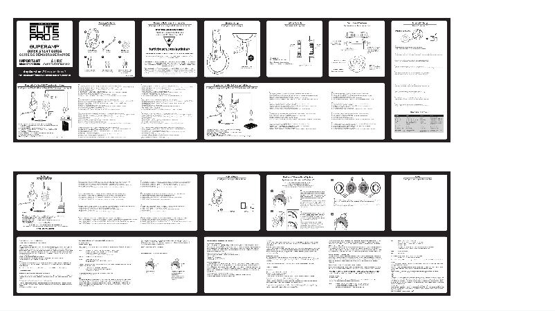 Image de la première page du manuel de l'appareil Elite Pro 2