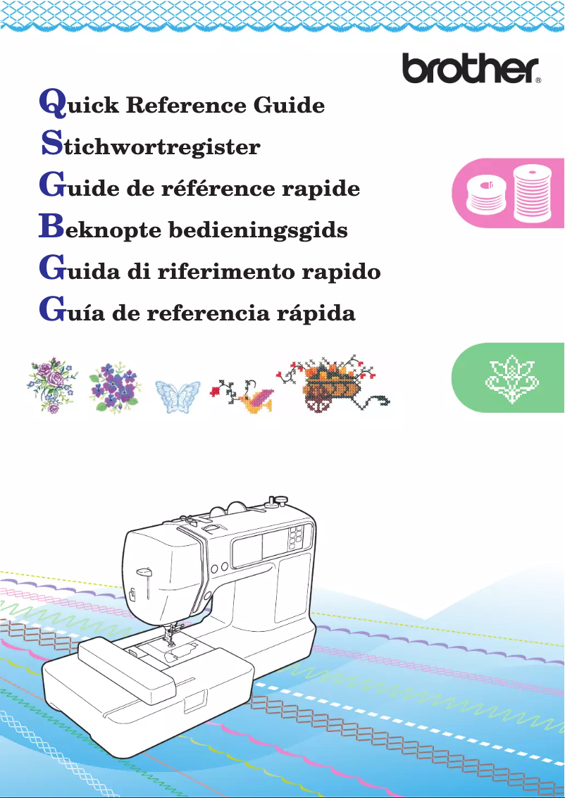 Image de la première page du manuel de l'appareil SB7050E