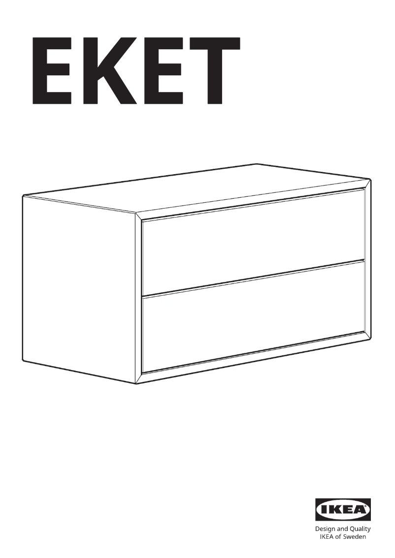 Página 1 del manual Manual de usuario Ikea EKET 003.339.47