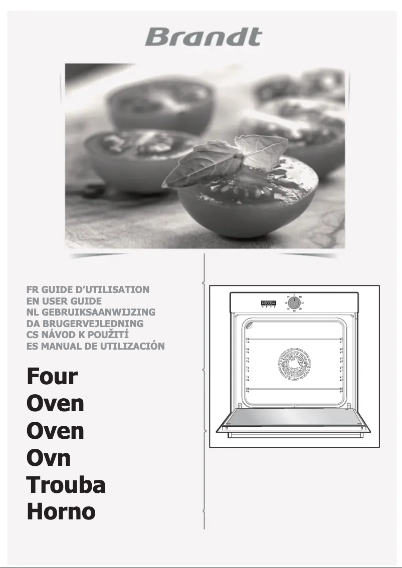 Página 1 del manual Manual de usuario Brandt BXP5330X