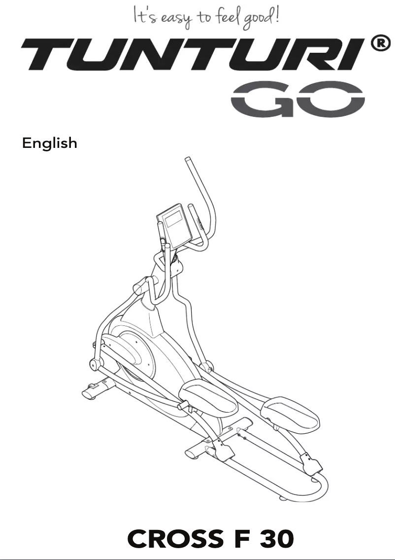 Image de la première page du manuel de l'appareil Go F 30