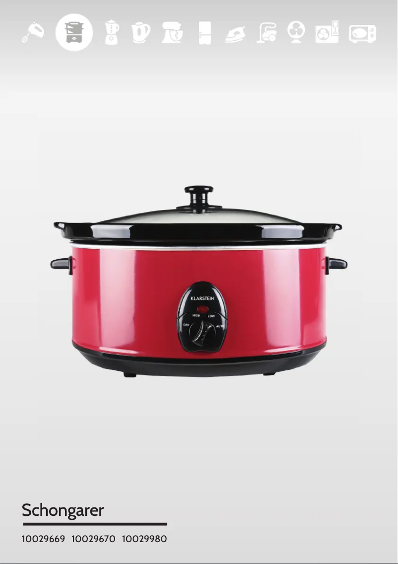 Image de la première page du manuel de l'appareil 10029980