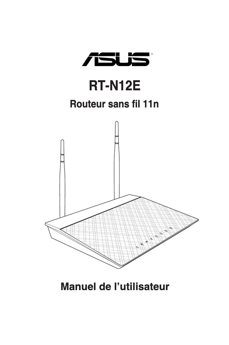 Page n°1 - Manuel utilisateur Asus RT-N12E