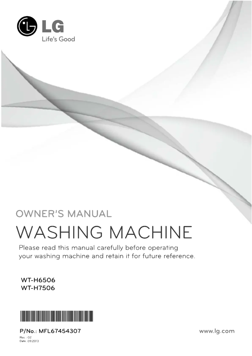 Image de la première page du manuel de l'appareil WT-H6506