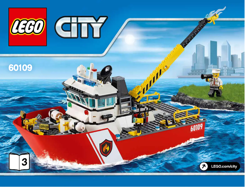 Page 1 de la notice Manuel utilisateur Lego City 60109