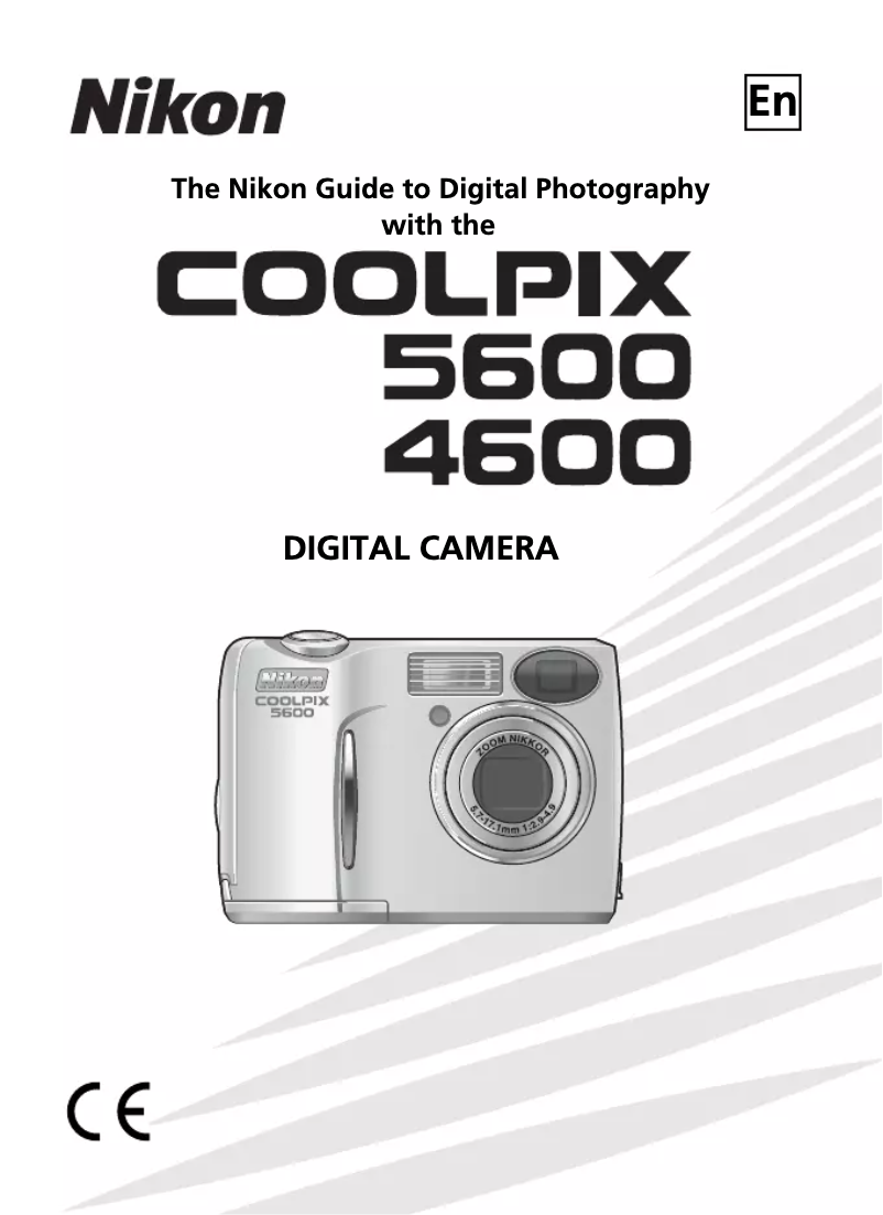 Page n°1 - Manuel utilisateur Nikon Coolpix 4600