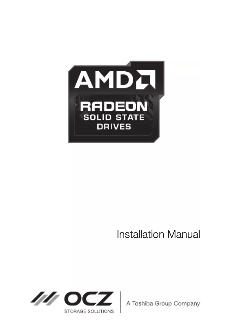 Page 1 de la notice Manuel utilisateur OCZ Radeon R7