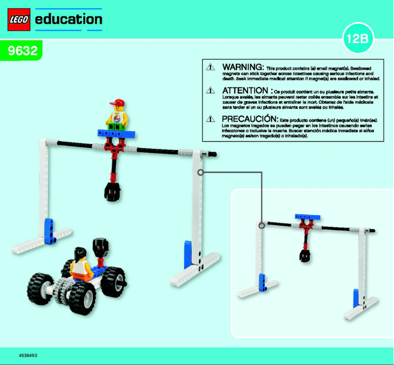 Página 1 del manual Manual de usuario Lego Education 9632