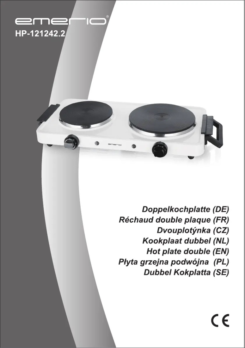 Page 1 de la notice Manuel utilisateur Emerio HP-121242.2