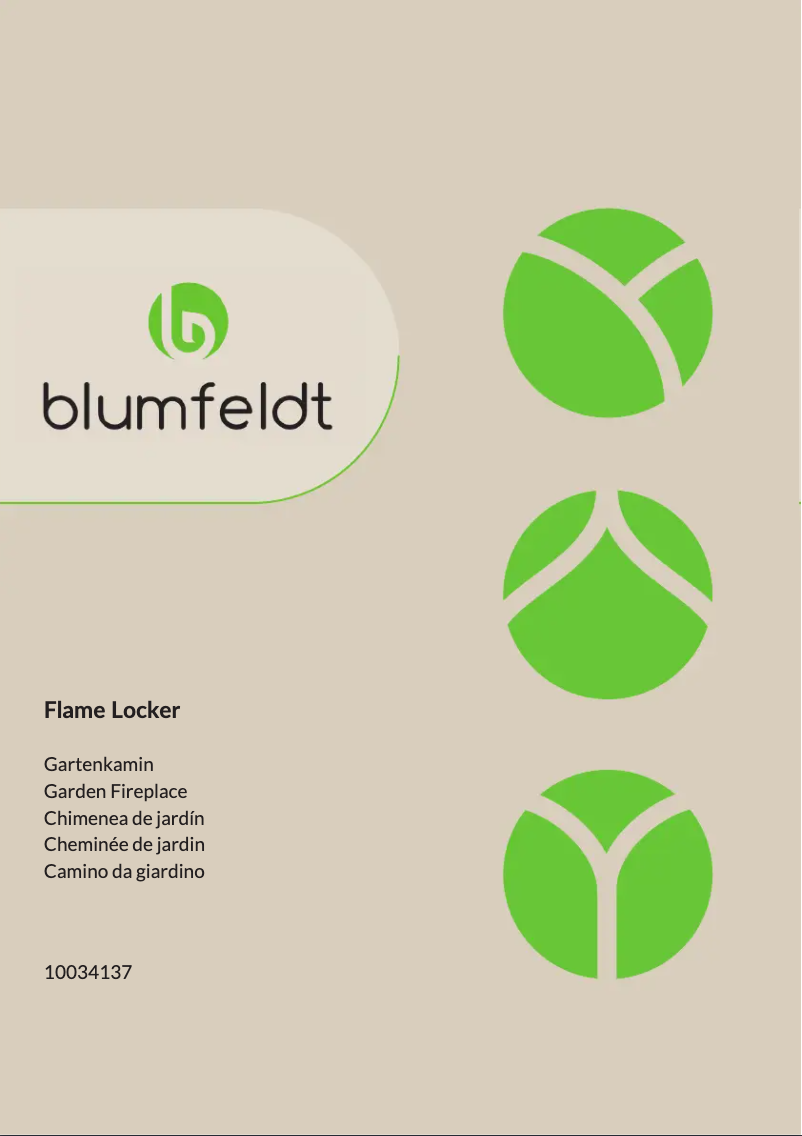 Page n°1 - Manuel utilisateur Blumfeldt Flame Locker