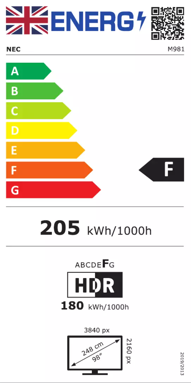 Image de la première page du manuel de l'appareil MultiSync M981