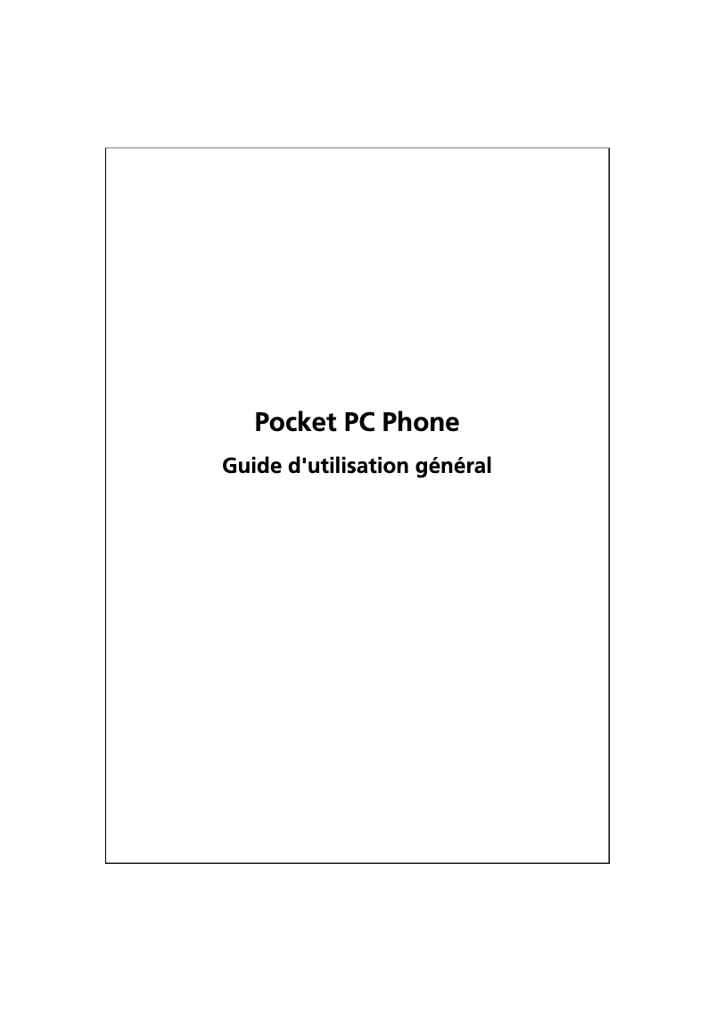 Page 1 de la notice Manuel utilisateur Acer Tempo DX650
