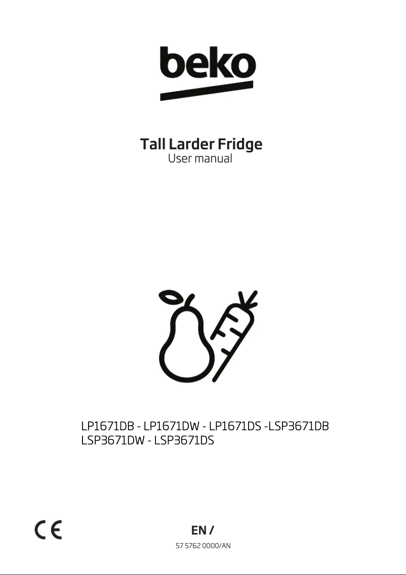 Image de la première page du manuel de l'appareil LSP3671DB