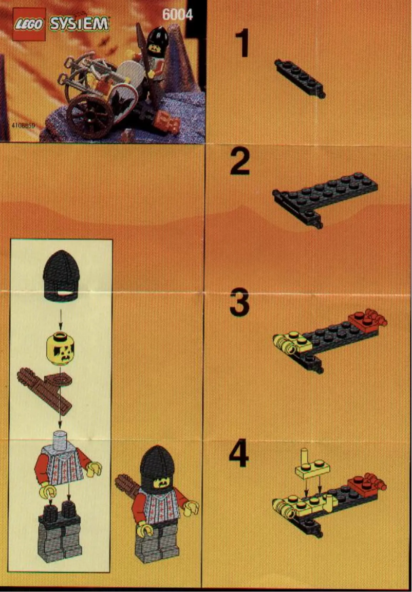 Page 1 de la notice Manuel utilisateur Lego CROSSBOW CART (BOX)