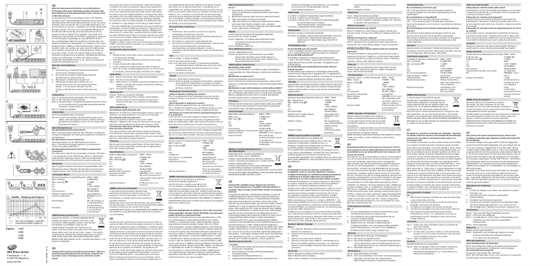 Image de la première page du manuel de l'appareil 00144661