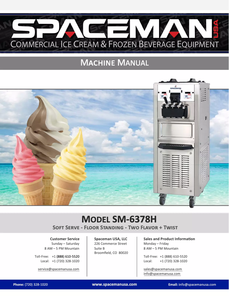 Image de la première page du manuel de l'appareil 6378