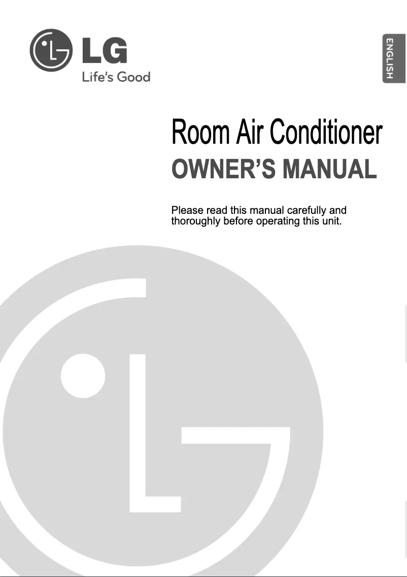 Page 1 de la notice Manuel utilisateur LG LSN19WGVF1