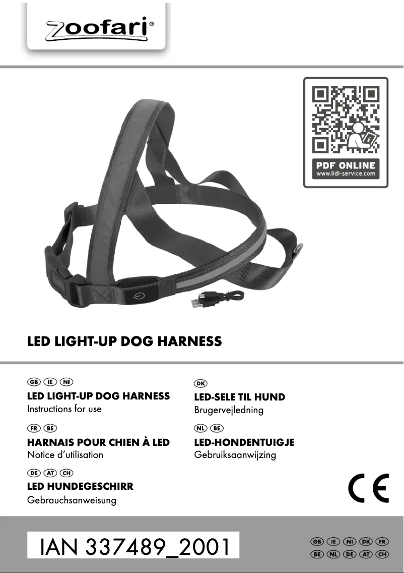 Page 1 de la notice Manuel utilisateur Zoofari IAN 337489