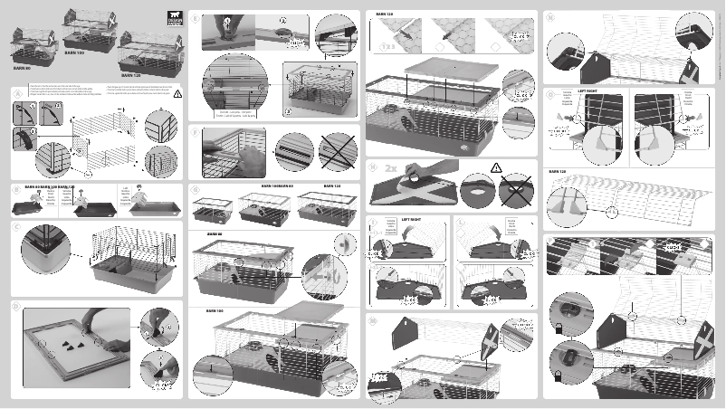 Image de la première page du manuel de l'appareil Barn 120