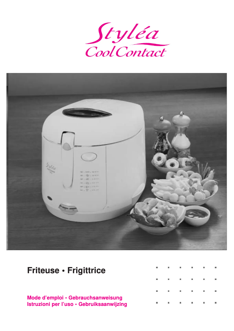 Page 1 de la notice Manuel utilisateur Tefal 6233 Stylea