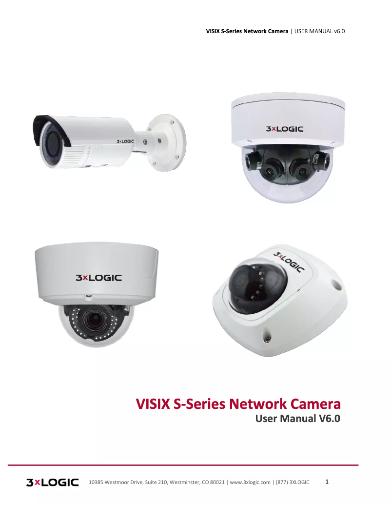Page 1 de la notice Manuel utilisateur 3xLOGIC VX-SMBK-D
