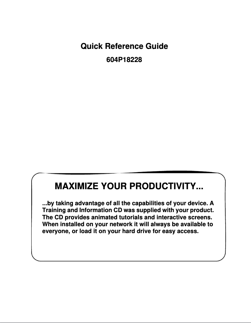 Page n°1 - Manuel utilisateur Xerox WorkCentre Pro 232