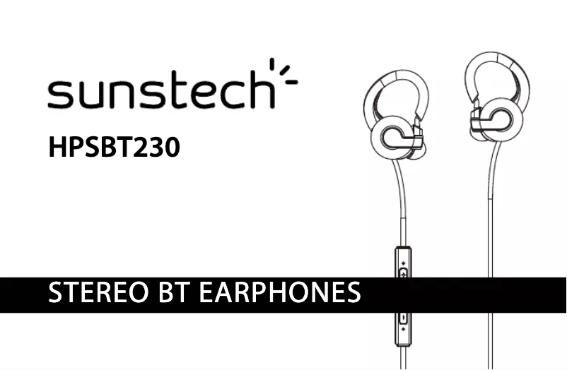 Image de la première page du manuel de l'appareil HPSBT230