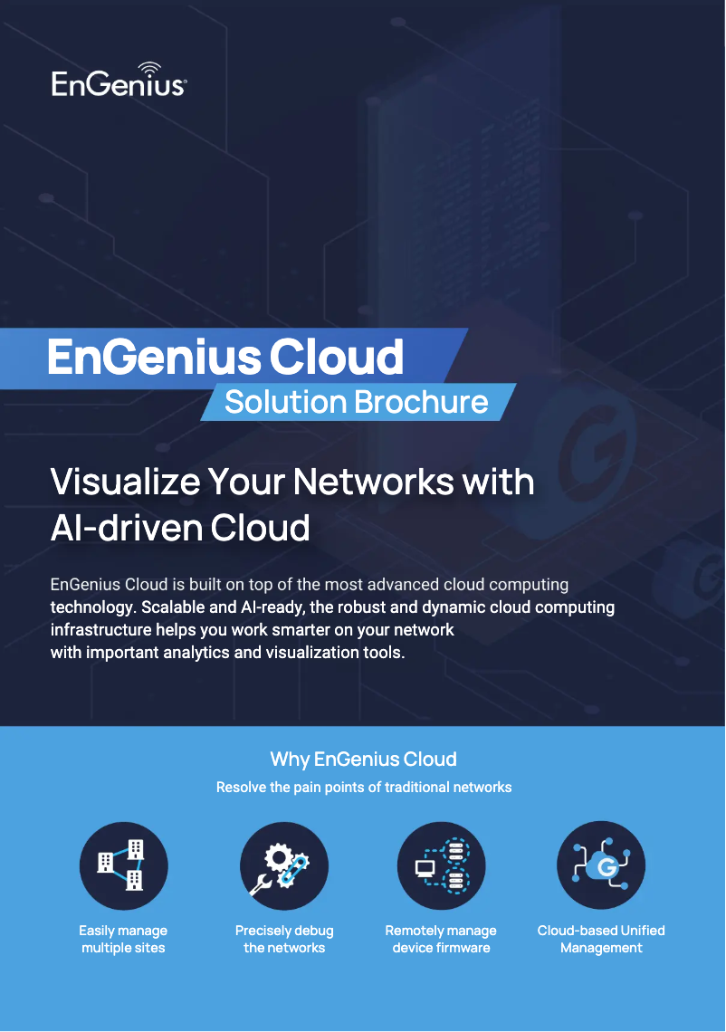 Page n°1 - Manuel utilisateur EnGenius ECP106-INT