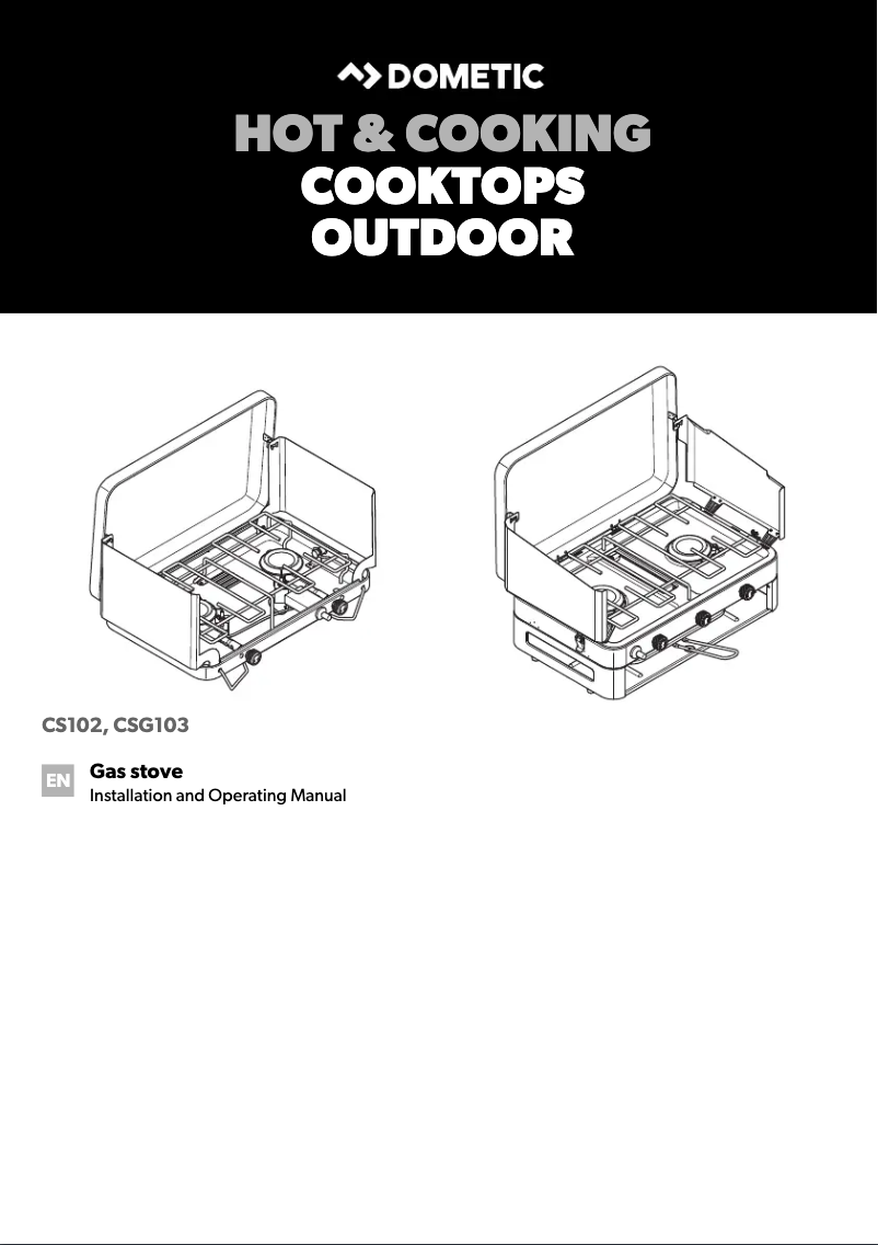 Page 1 de la notice Manuel utilisateur Dometic CS102