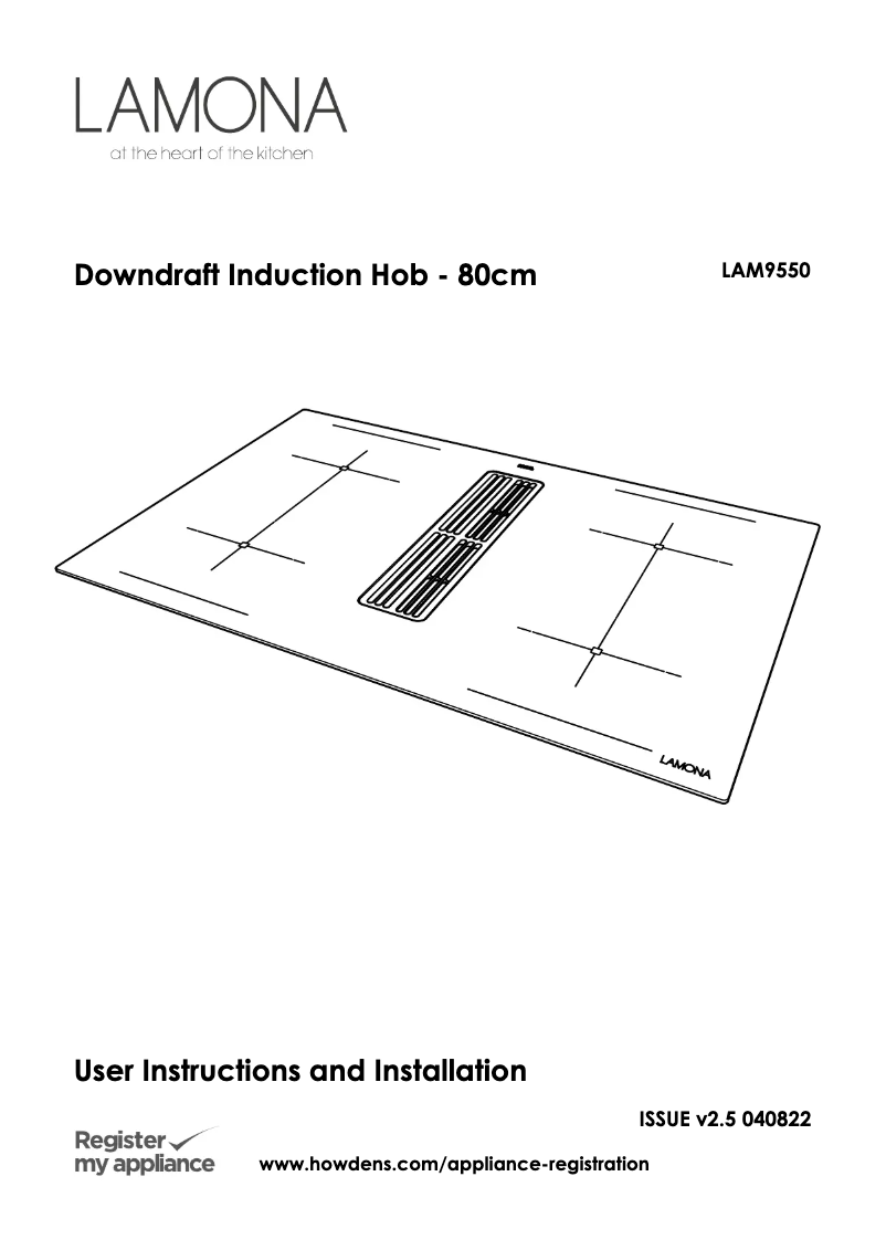 Page n°1 - Manuel utilisateur Lamona LAM9550