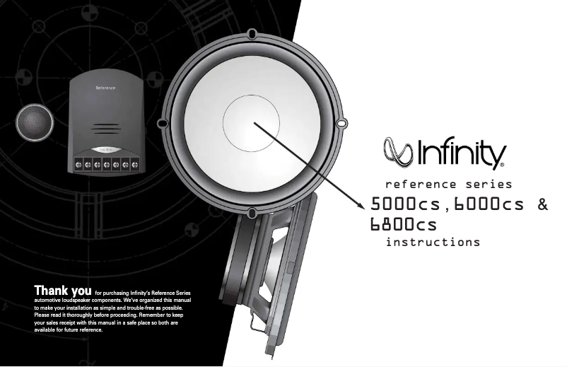 Image de la première page du manuel de l'appareil Reference 6000cs