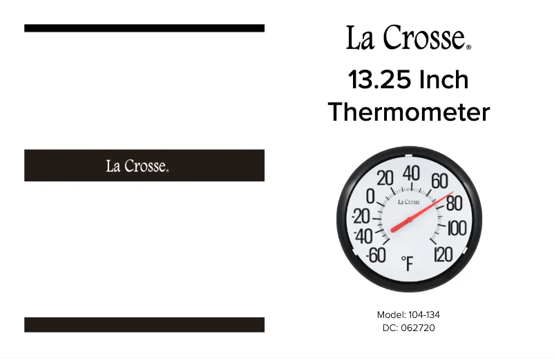 Image de la première page du manuel de l'appareil 104-134