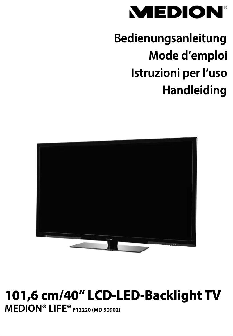 Page 1 de la notice Manuel utilisateur Medion LIFE P12220 (MD 30902)